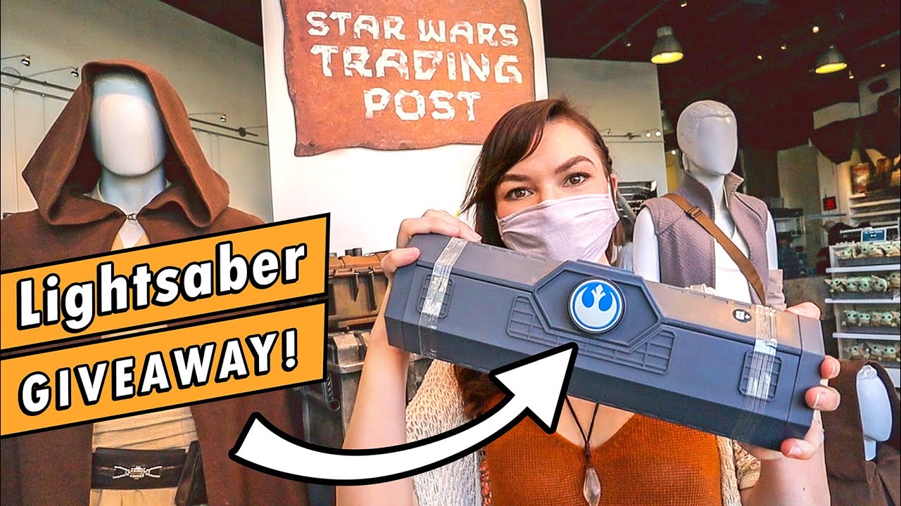 Наша первая поездка обратно в Downtown Disney (РОЗЫГРЫШ светового меча Galaxy's Edge)