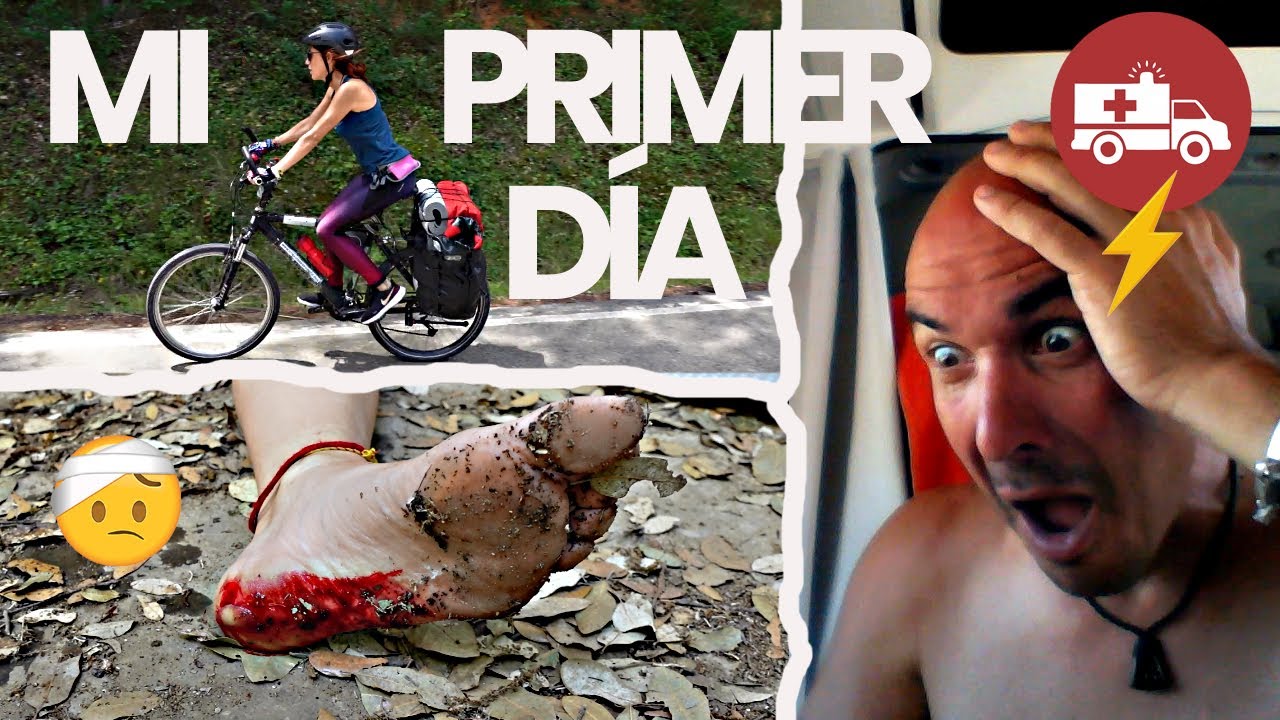 Primer día en bici, ¡Y ACABAMOS EN EL HOSPITAL! - CBB #1