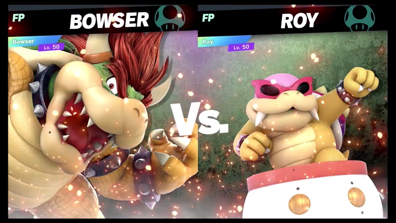Super Smash Bros Ultimate Amiibo Fights &ndash; Request #17625 Bowser vs Roy Koopa