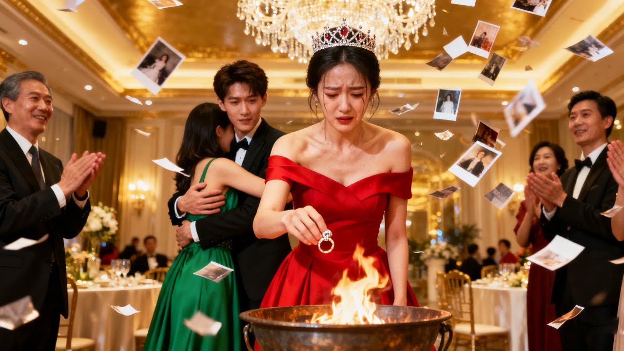 宴会上丈夫情妇闯场扇我巴掌？我首富身份炸场！一脚踹飞渣男，前夫跪地哭嚎悔到肝颤！#大陆剧 #爱情 #短剧