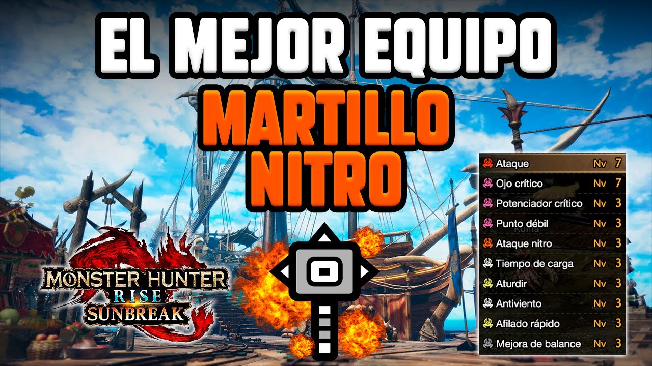 Set-Build: Martillo Nitro | MH Rise Sunbreak