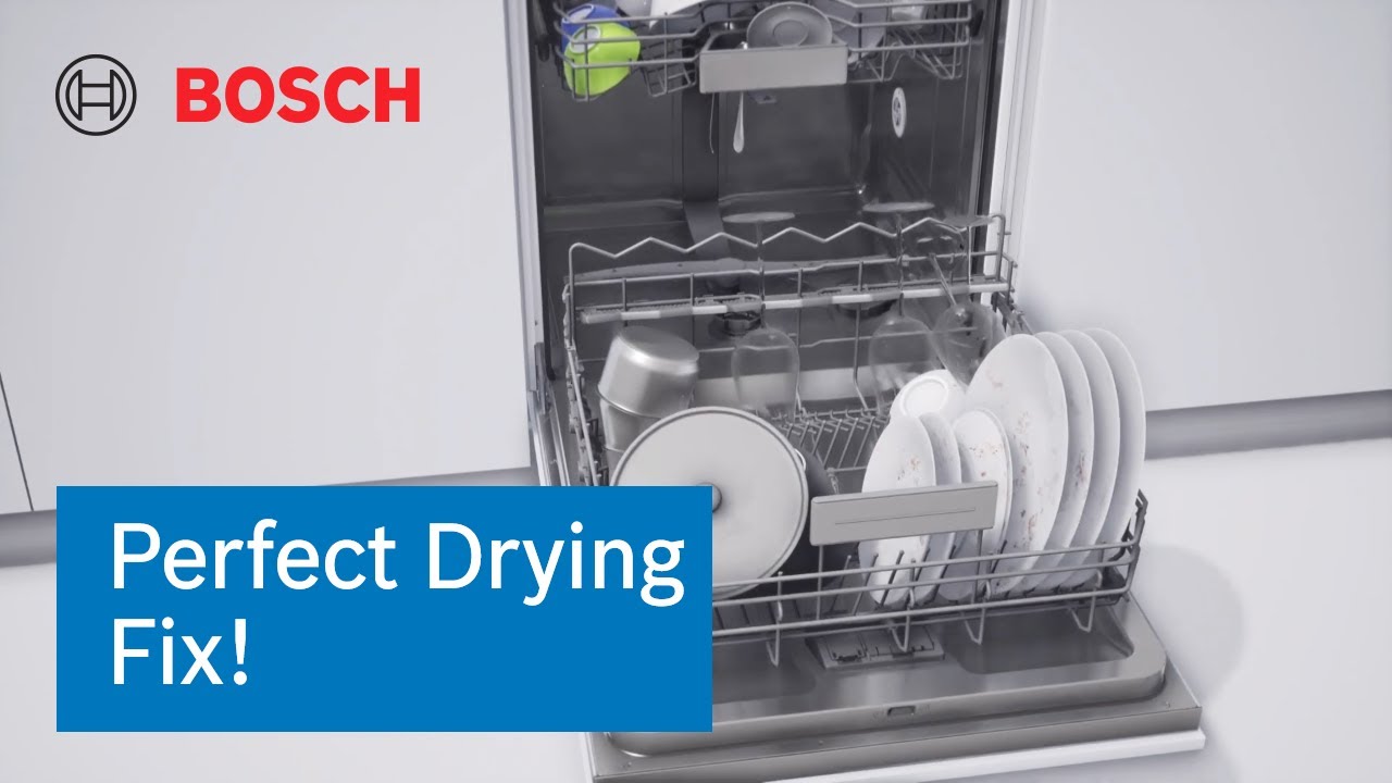 Bosch Dishwasher Not Drying Properly? | Tips for Perfectly Dry Dishes | Bosch Home India