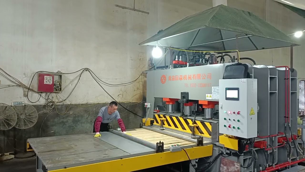 Bamboo Board press machine