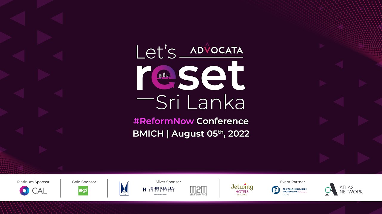 #ReformNow Conference: Let's Reset Sri Lanka 2