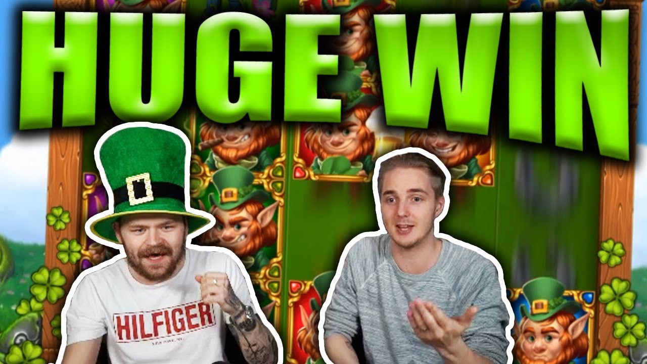 HUGE WIN on LEPRECHAUN GOES WILD - Casino Stream Big Wins