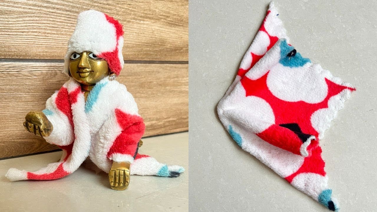 Зимнее платье для ладду Гопала пошк кана джи вадха № (4,5)