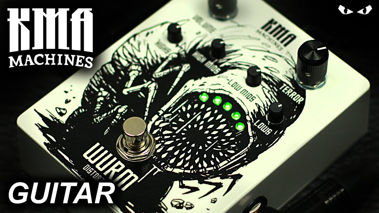 KMA Audio Machines WURM Distortion - GUITAR Demo