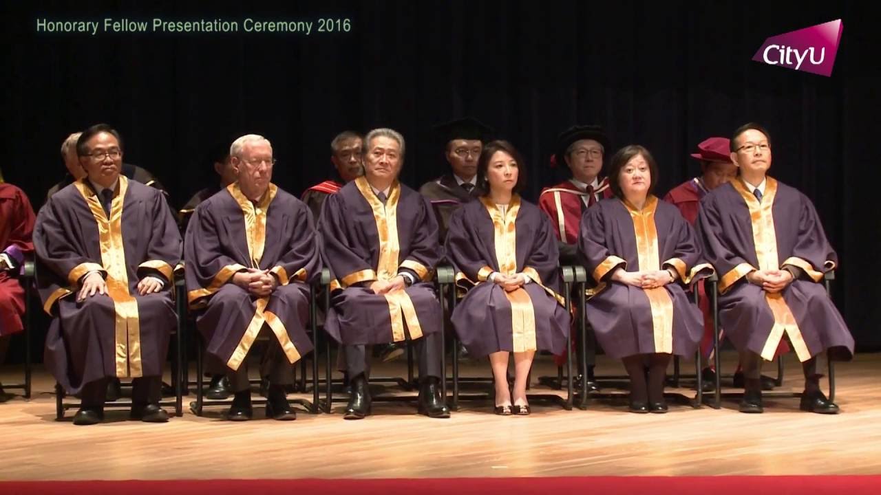 Honorary Fellow Presentation Ceremony 2016