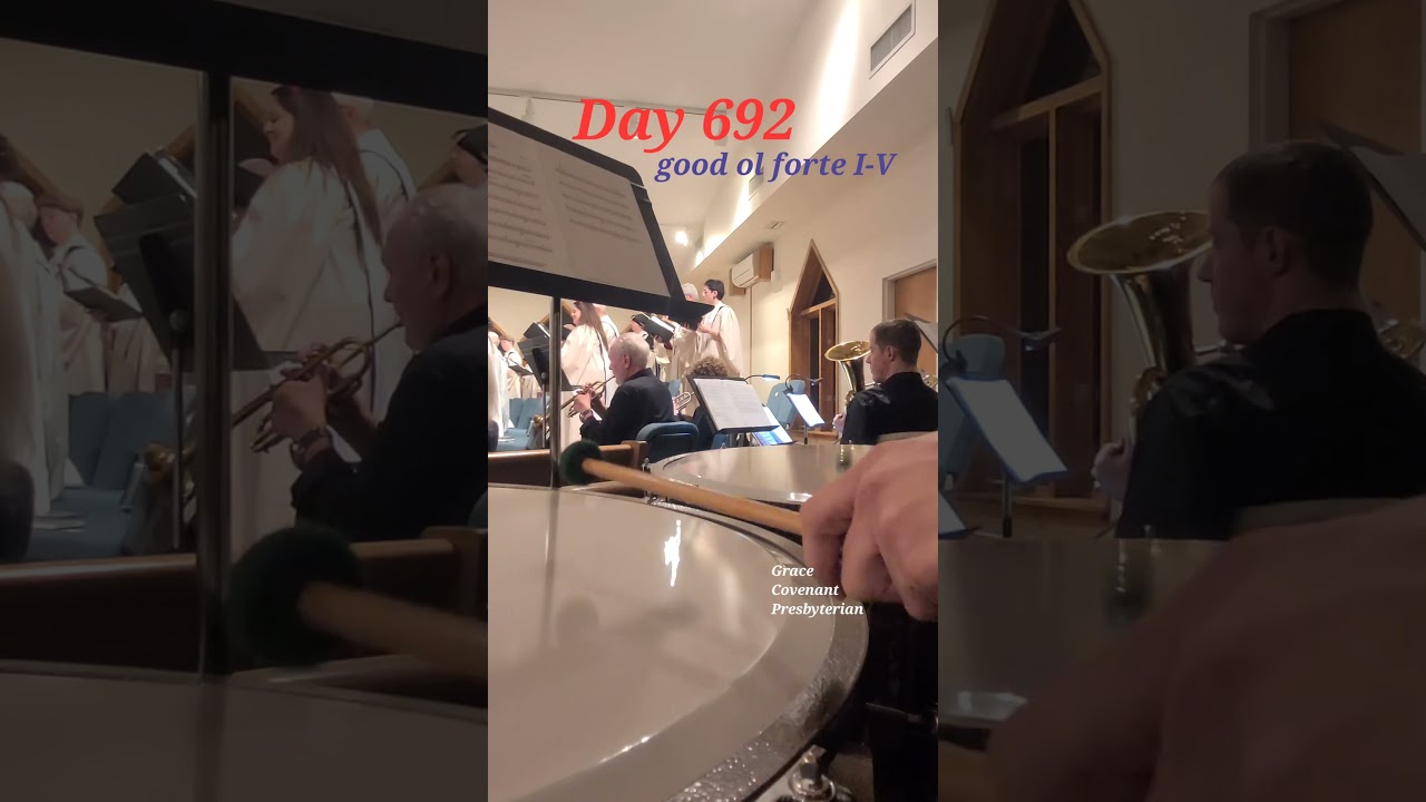 Day 692 Timpani and Choir 