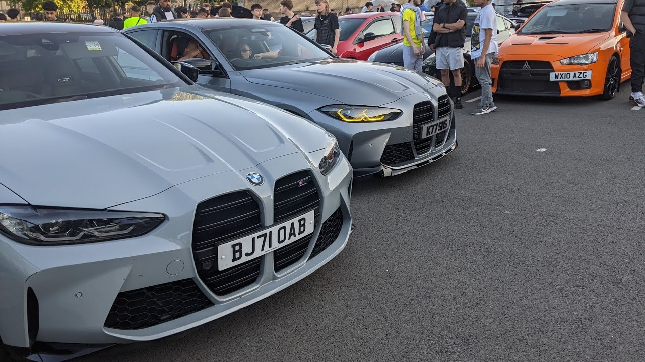 FASTEST STREET RACING CARS OF UK CAR MEET SHUT DOWN 💥 MODIFIED CARS