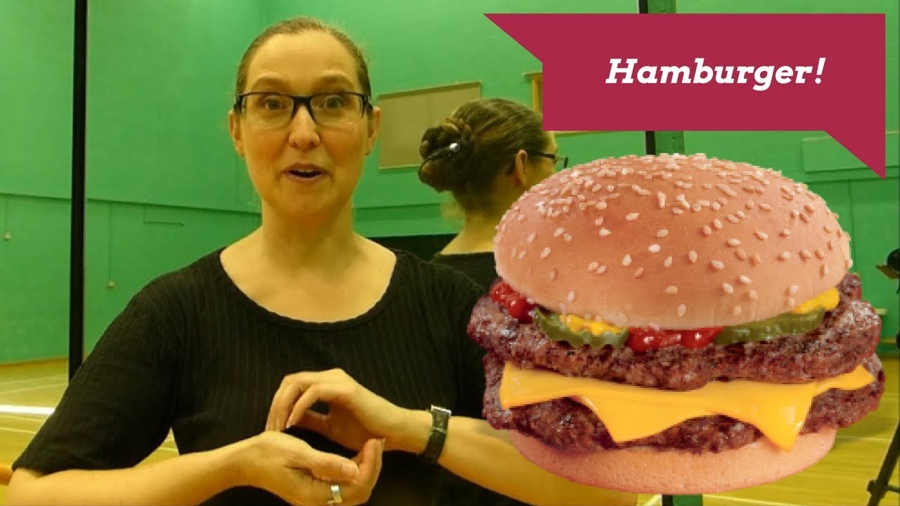 Hamburger (Makaton sign language) DanceMatters