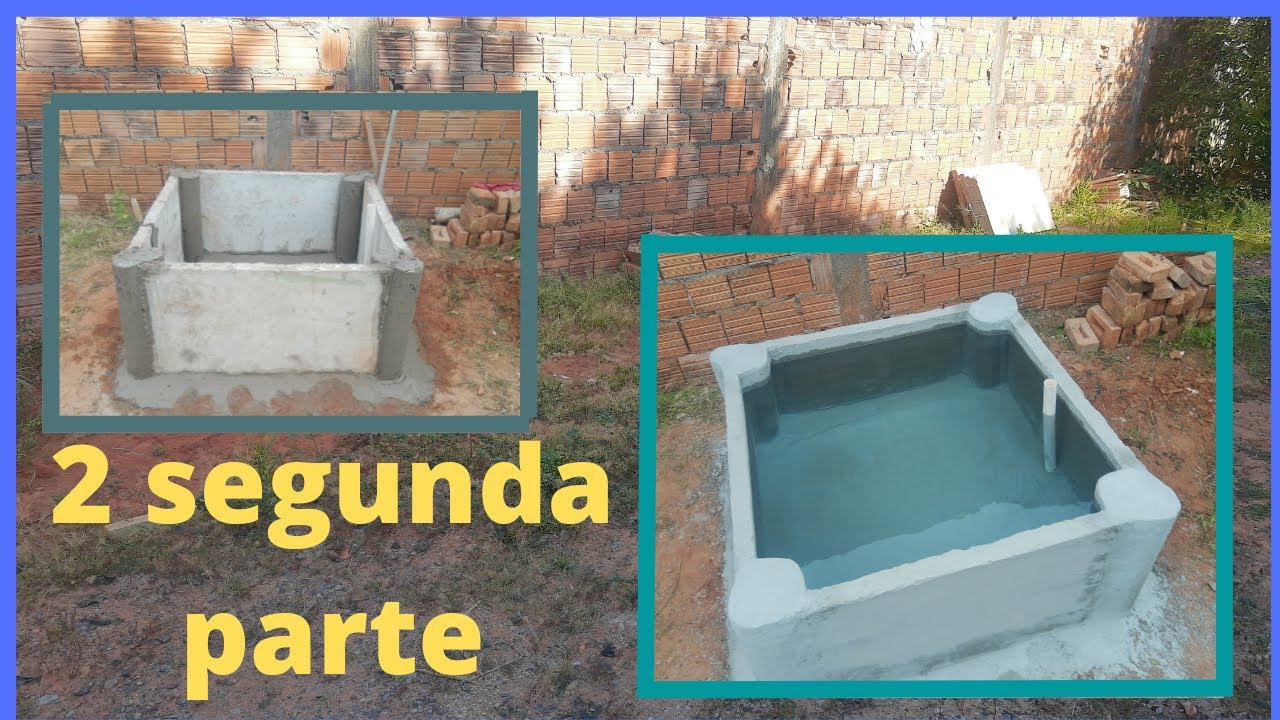 Segunda parte como fazer caixa d'água com pouco dinheiro.