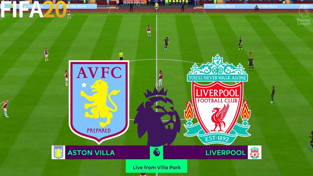 FIFA 20 | Aston Villa vs Liverpool - Premier League - Full Match & Gameplay