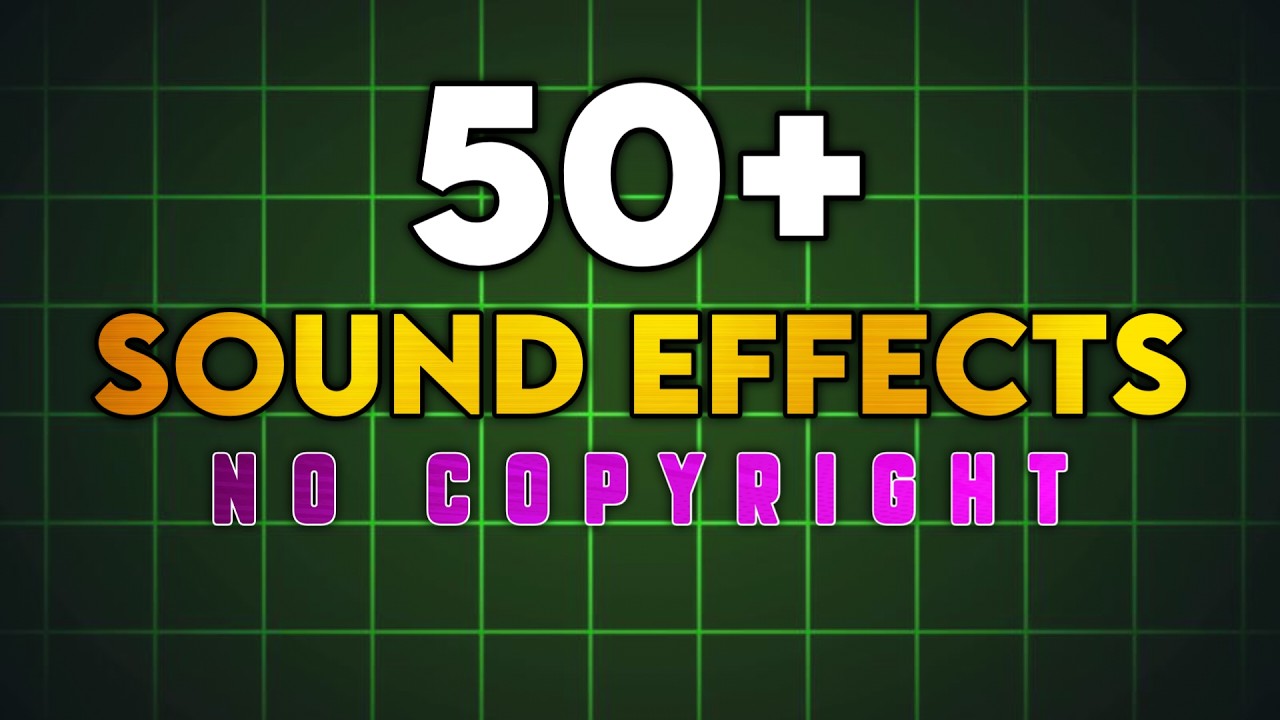 50+ viral sound effects for editing