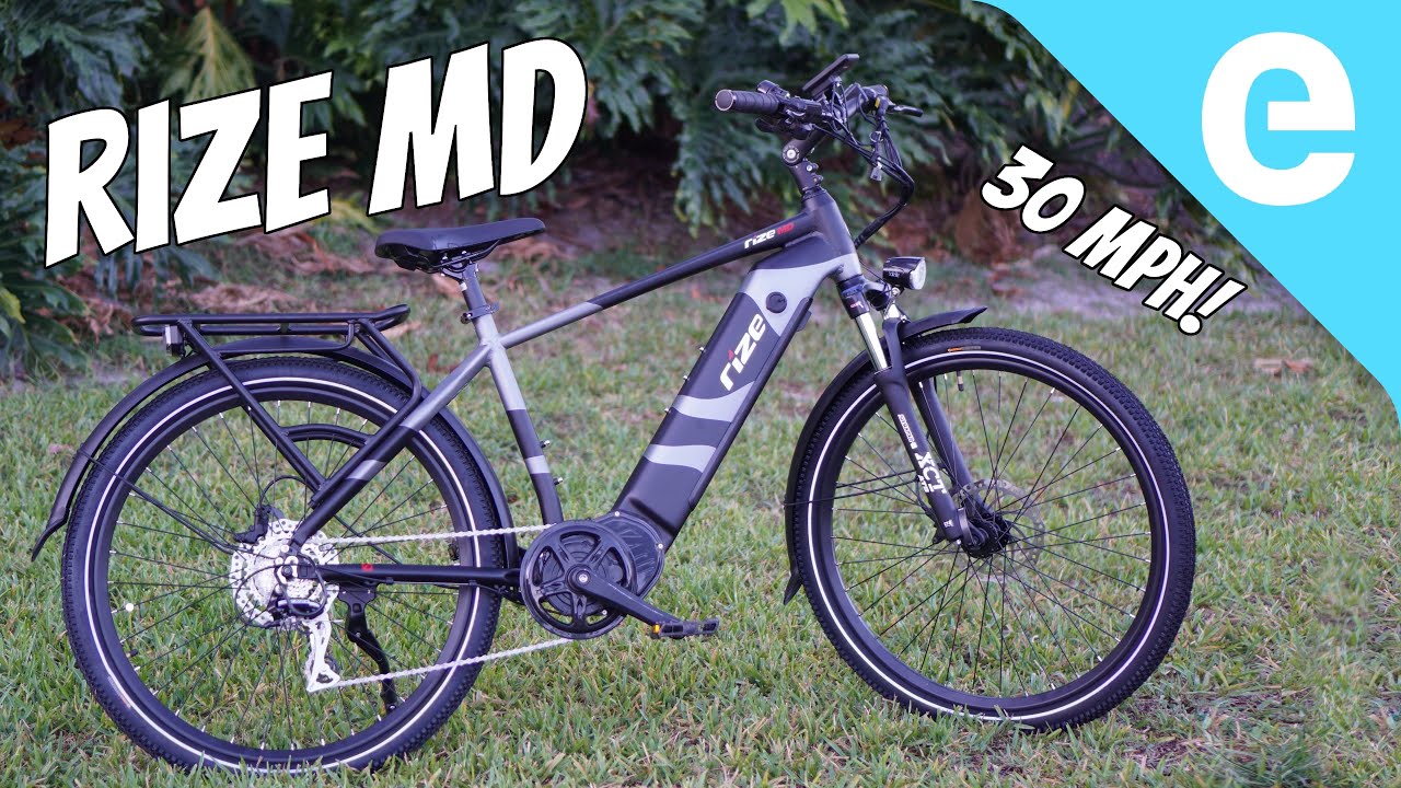 Ride along on the 30 MPH Rize MD electric bike! [Sponsored]