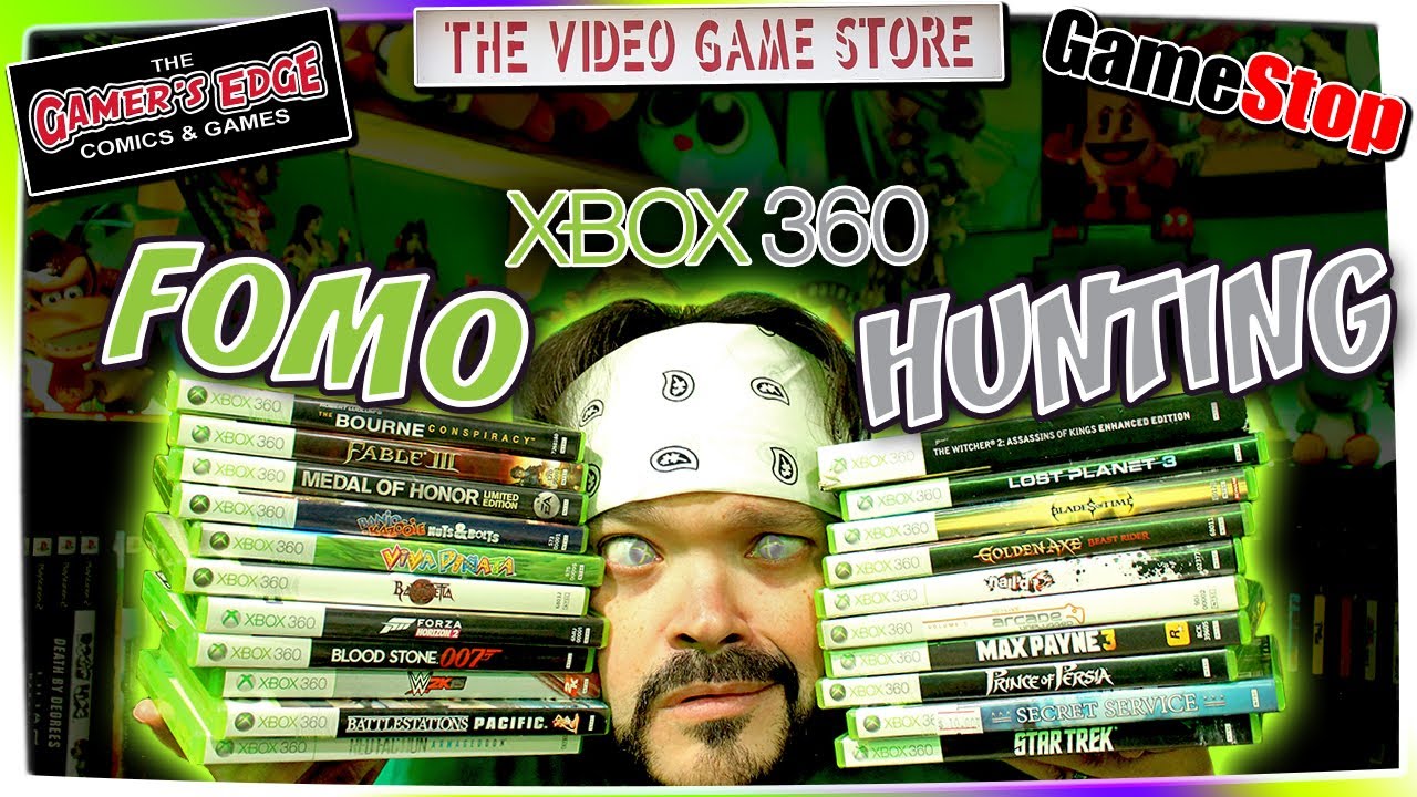 FOMO Hunting Xbox 360 Games | Gamestop, The Video Game Store, Gamer's Edge
