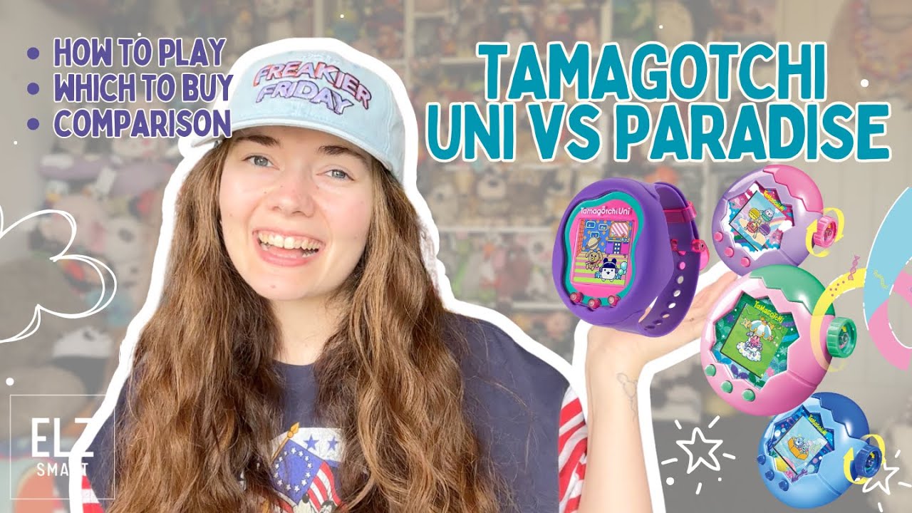 TAMAGOTCHI Uni vs Paradise: ОБЗОР и РУКОВОДСТВО: Как играть | Elz Smart