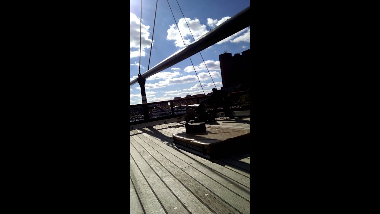 USS Constellation Parrott Rifle Demonstration