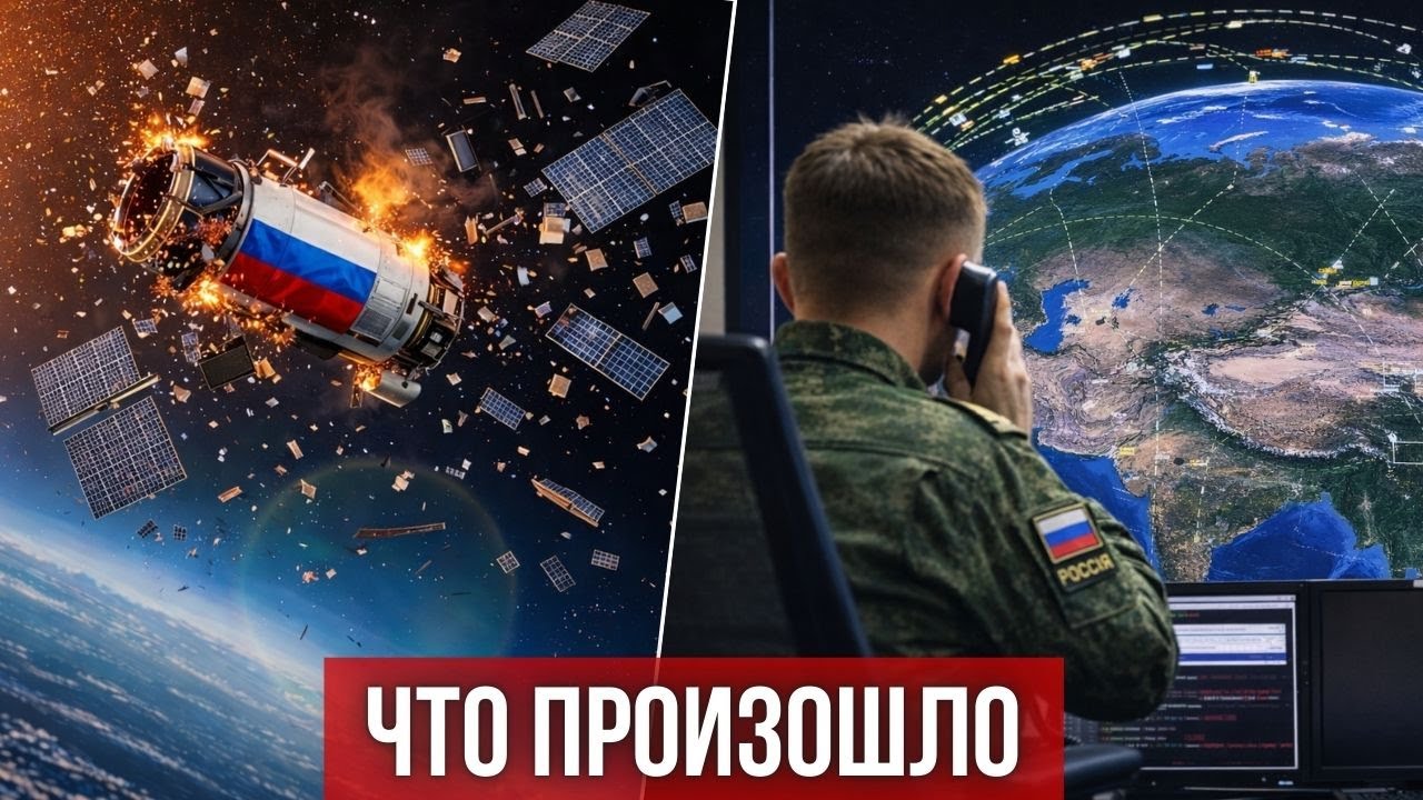 Экстренно! Разведывательный спутник РФ развалился на куски