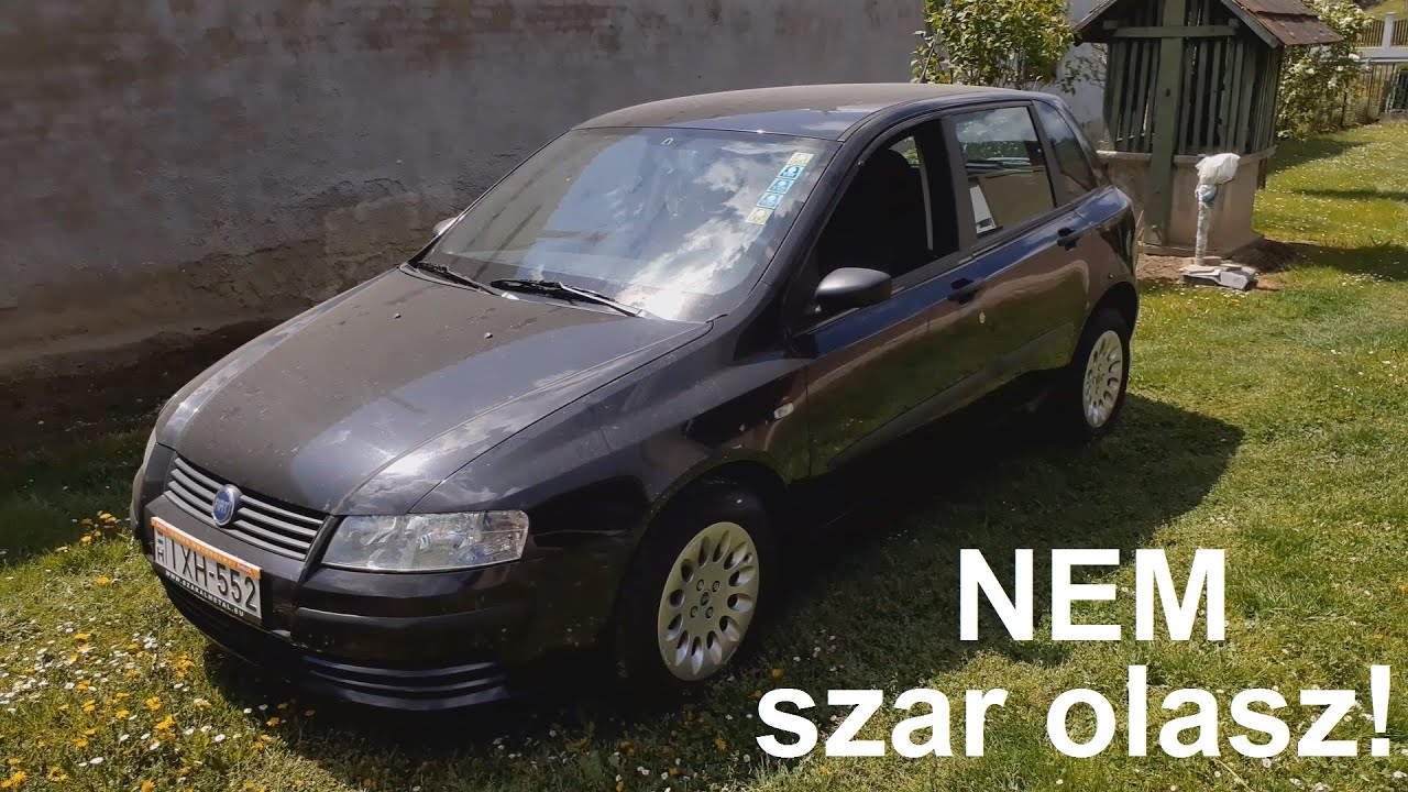 Az első saját autóm #FIAT Stilo 1.6