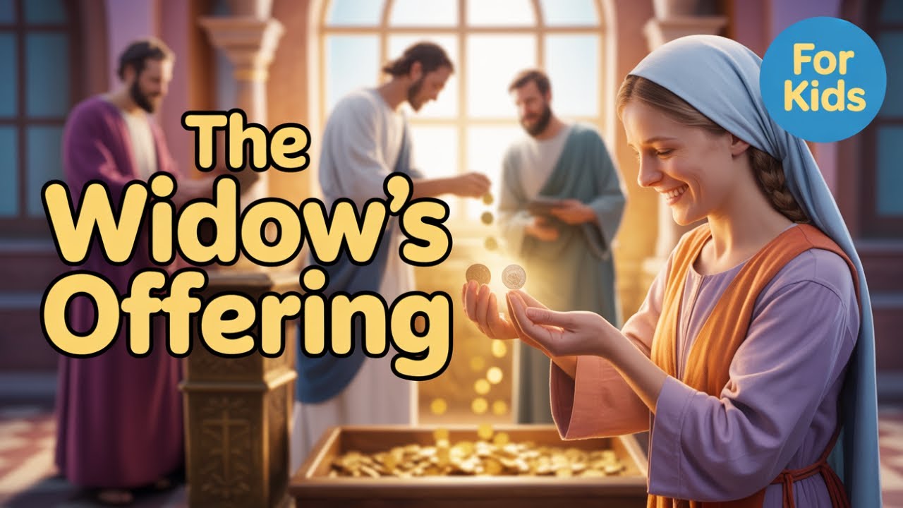 The Widow&rsquo;s Offering | Bible Story for Kids | A Lesson in True Generosity
