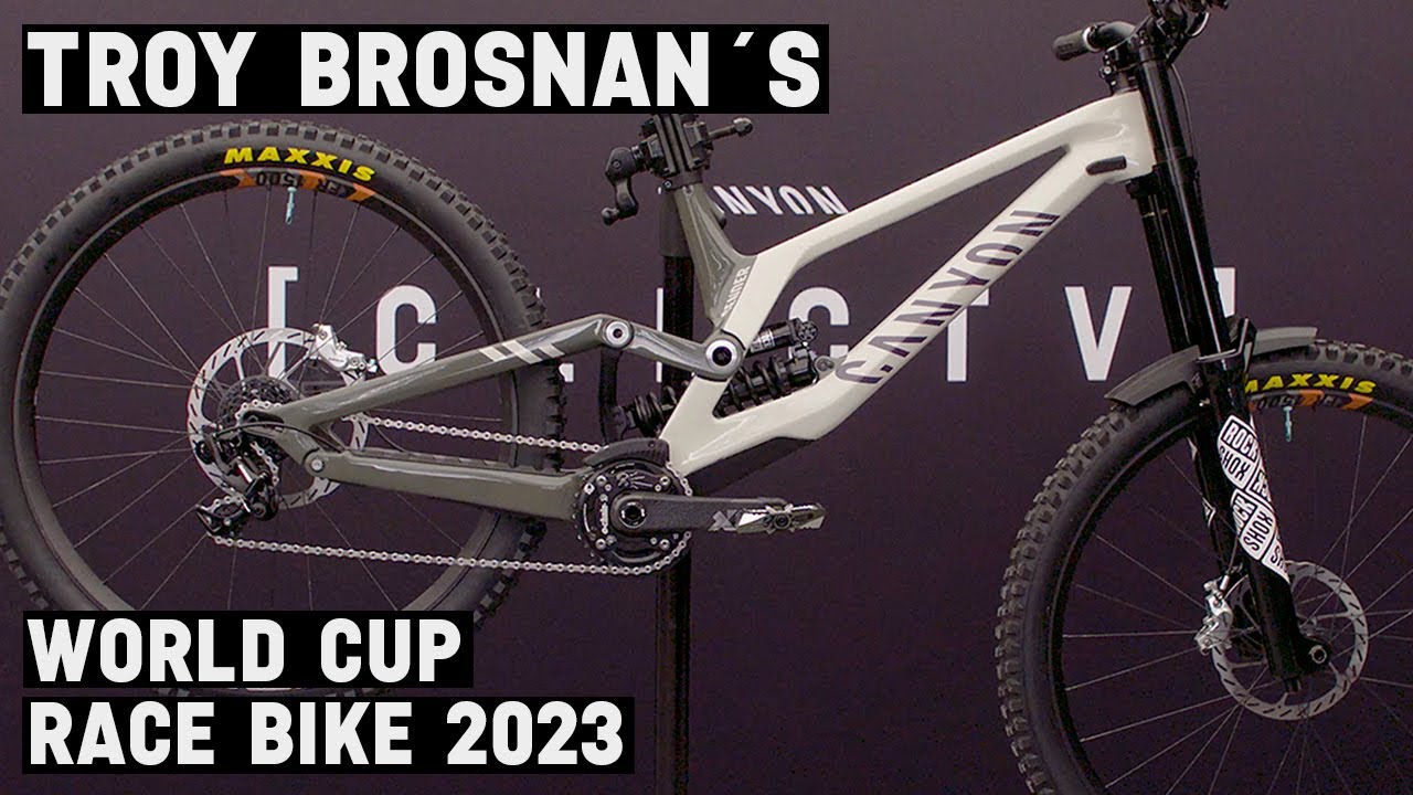 Troy Brosnan | Canyon Sender CFR 2023 | Pro Bike Build