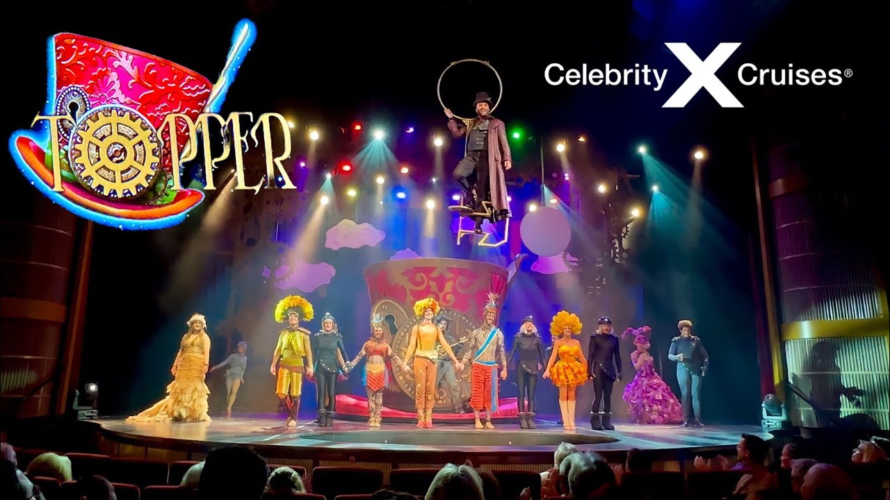 Another amazing Production Show on Celebrity Equinox: TOPPER