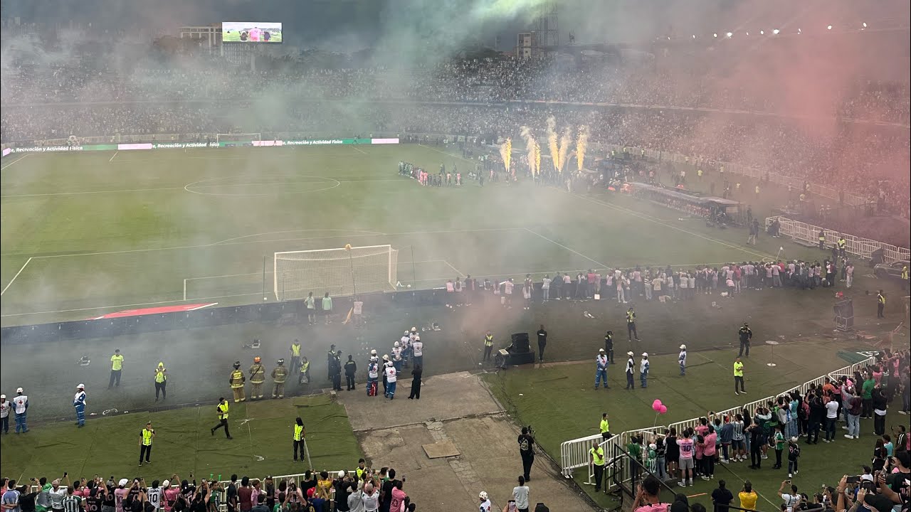 VIENDO POR PRIMERA VEZ A LIONEL MESSI EN COLOMBIA | Inter de Miami va atlético nacional de Medellín 