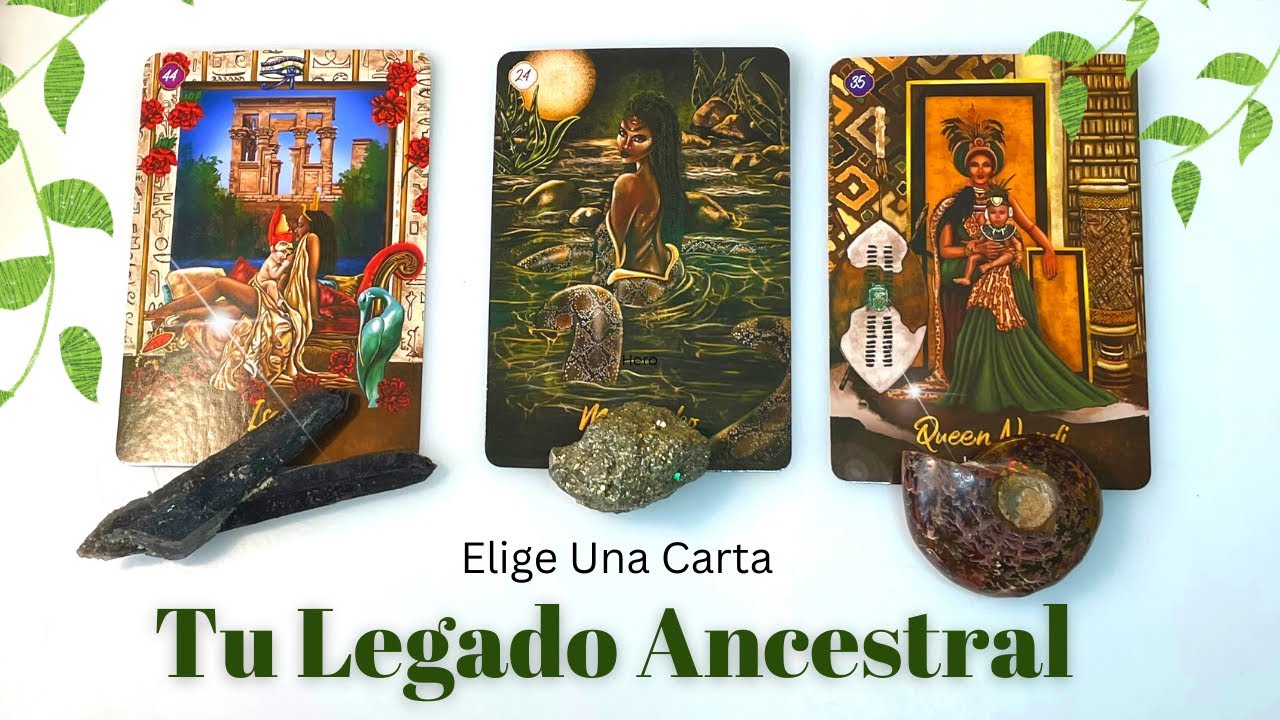 ¿Cual es tu herencia, Dharma o Karma Ancestral? - Elige una Carta - Tarot Interactivo