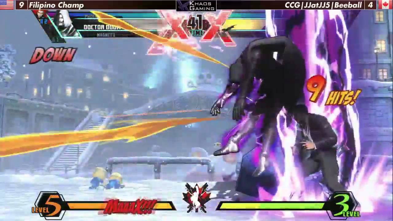 UMVC3 MONEY MATCH $4K FT15: Filipino Champ vs CCG|BeeBall