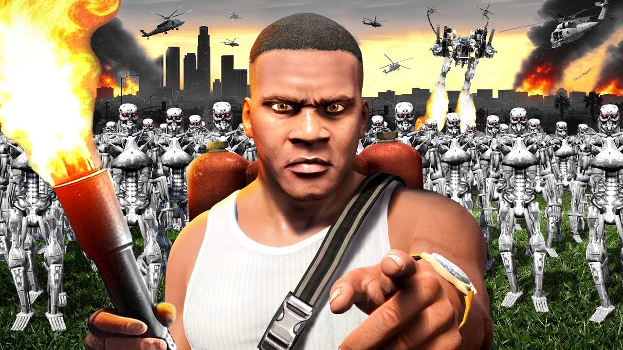 I Built a ROBOT ARMY in GTA 5!