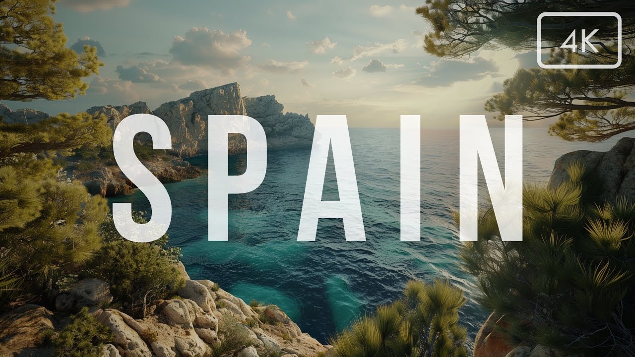 SPAIN 4K 🟩 Calming Scenic Film