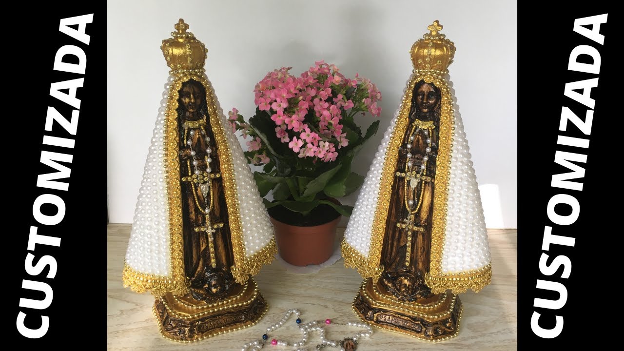 Como Customizar Imagem De Nossa Senhora Aparecida - DIY