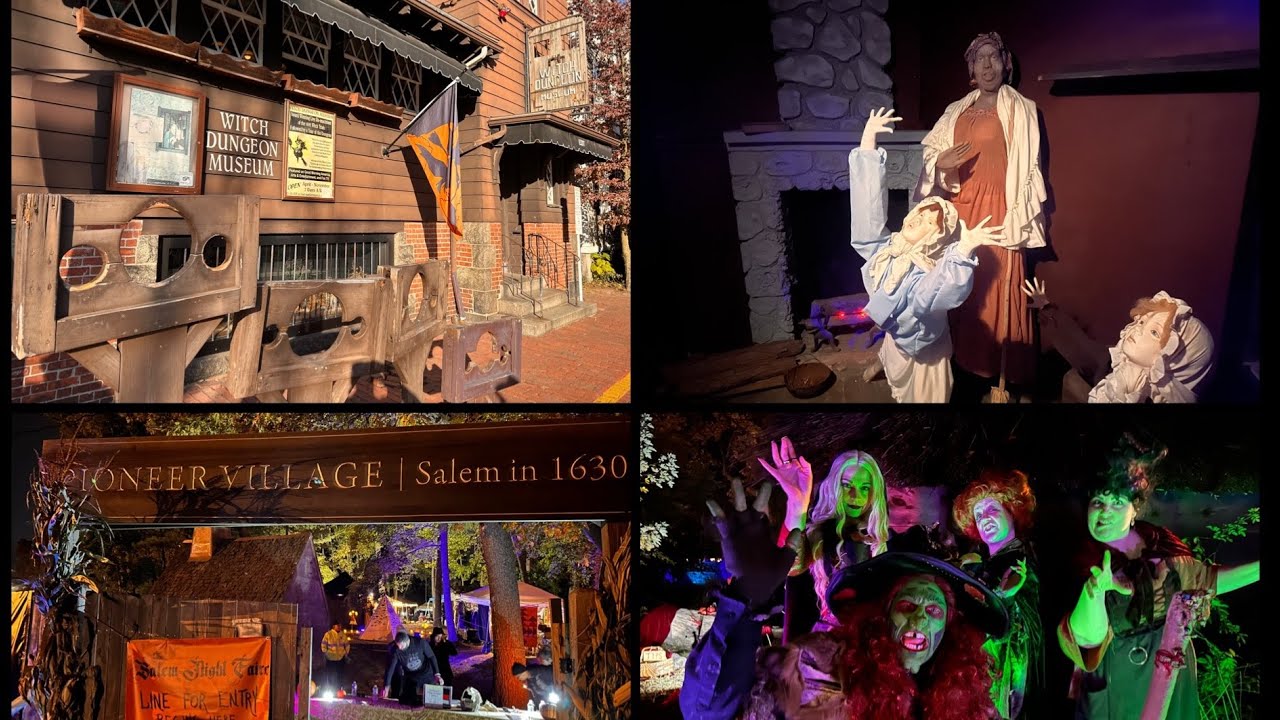 Salem Massachusetts Witch Dungeon Museum/Salem Night Faire 2022/Buskers- D Tour 253 10/21+22/2022
