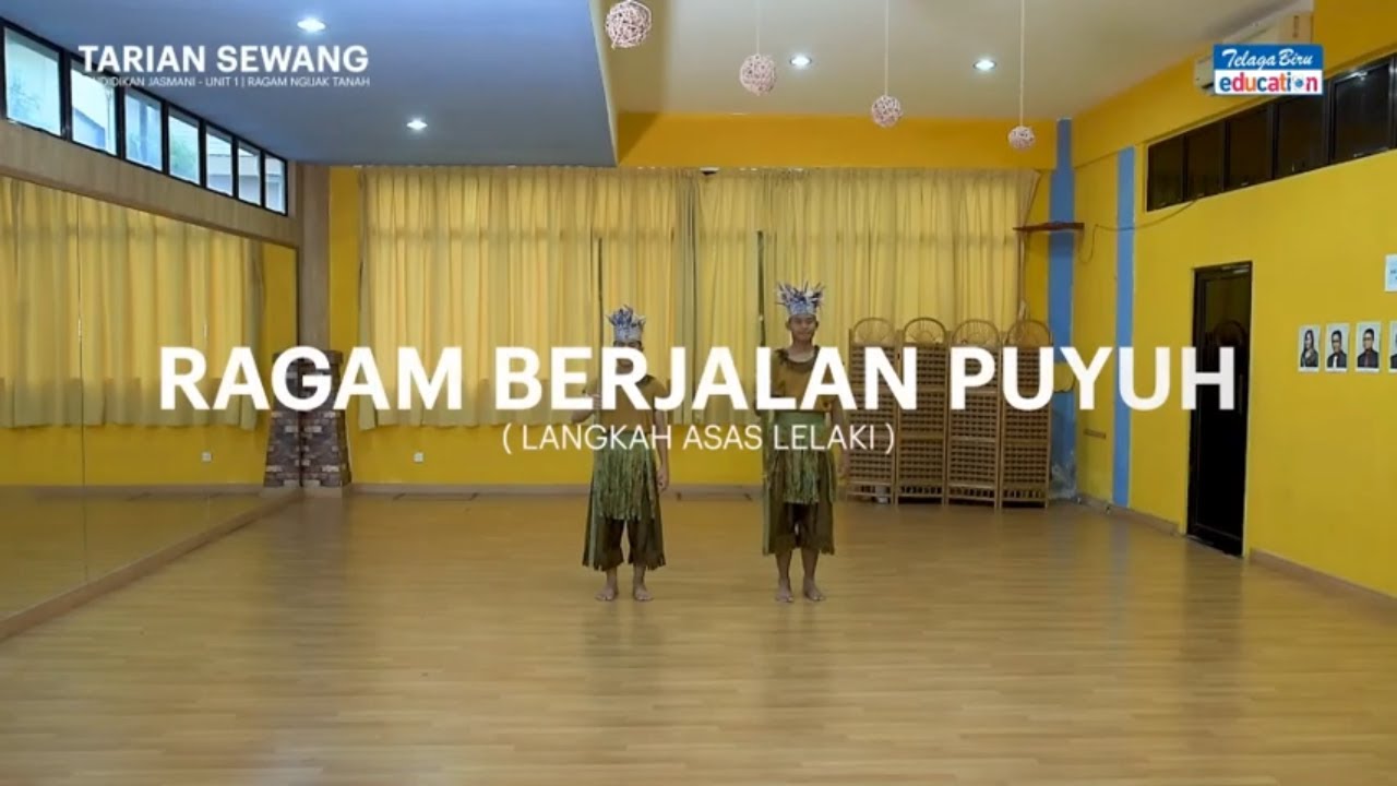 Tarian SEWANG (Langkah Asas Lelaki) (PJT4U1: Pergerakan Berirama)