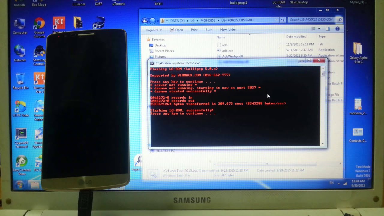 LG G3; F400K/L/S (Korean) converted to D855 (International)