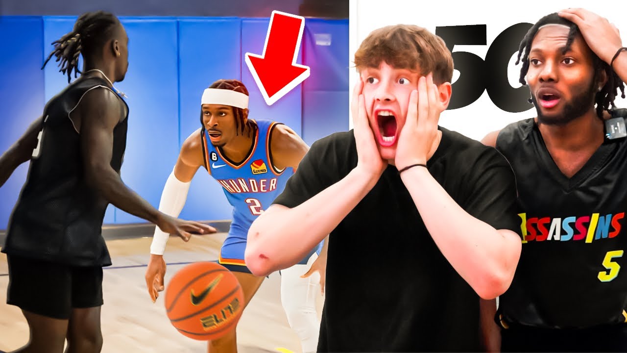 RAYE DROPS 50 IN MY MENS LEAGUE GAME VS SHAI GILGEOUS-ALEANDER! BUT IS IT ENOUGH TO WIN?