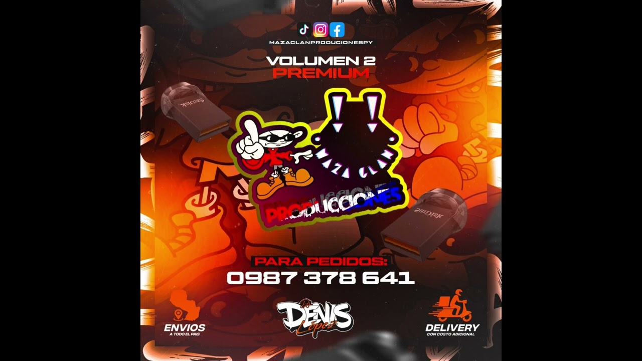 MAZACLAN PRODUCCIONES VOL 2 PREMIUM (CUMBIA INTRO ACAPELLAS) - JAUMINAA - DJ DENIS LOPEZ