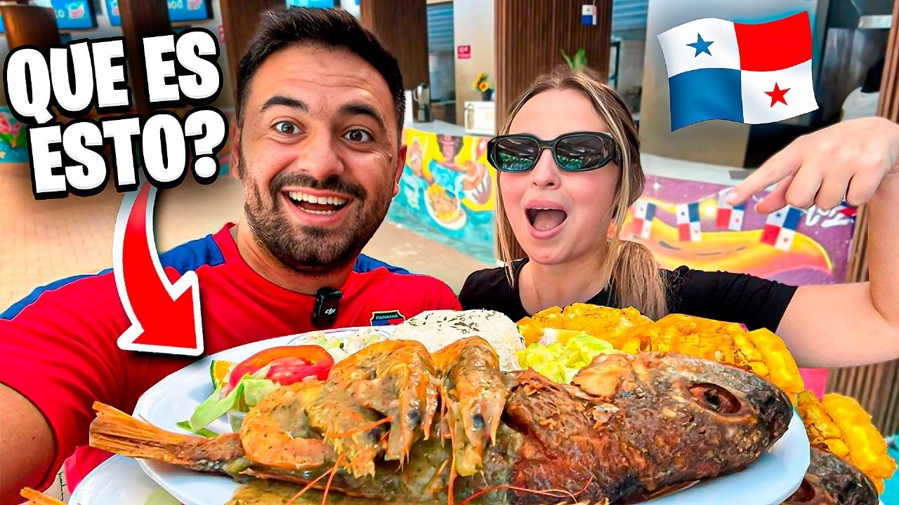 Probando COMIDA CALLEJERA en PANAMA 🇵🇦