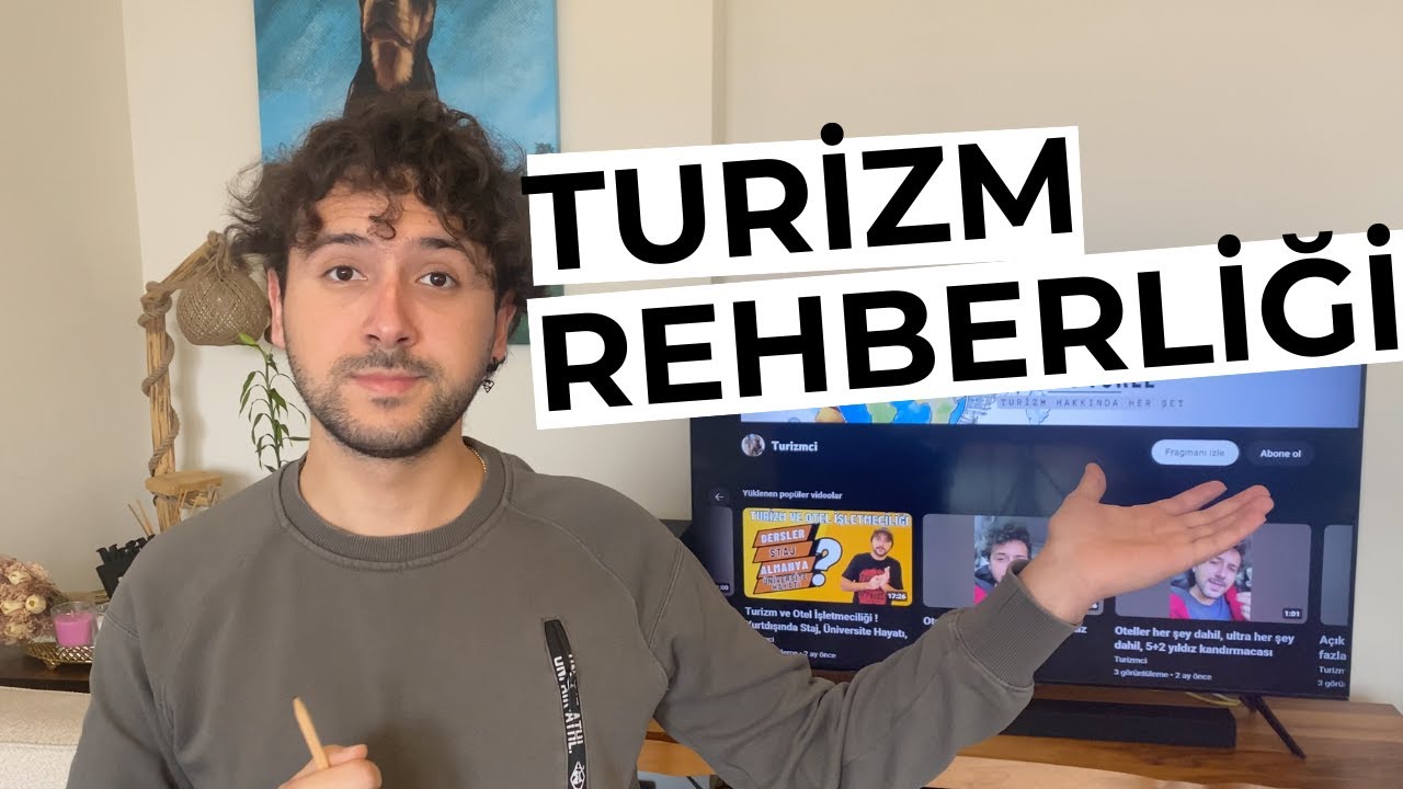 Turizm Rehberliği Bölümü ! Dersler, Staj, İş İmkanları