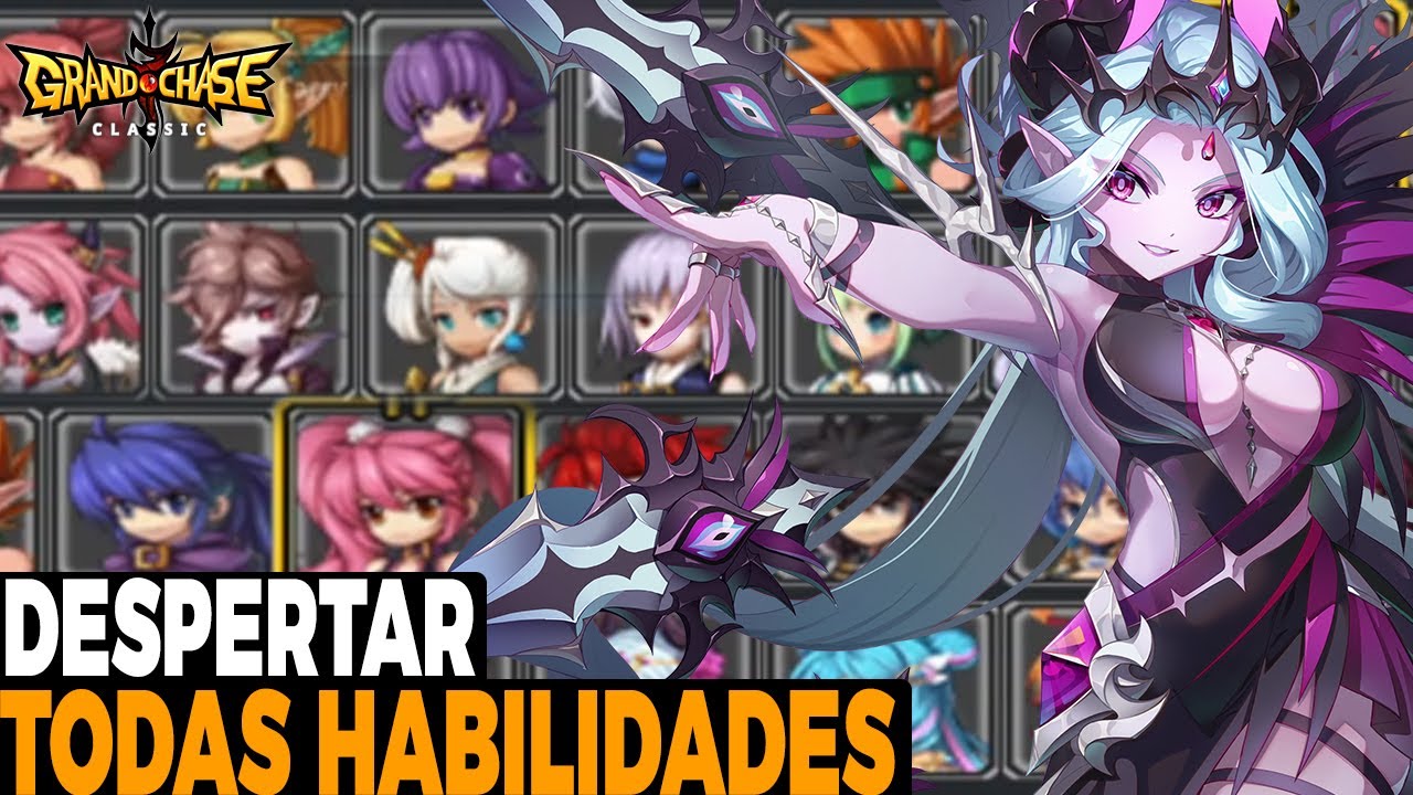 TODAS AS HABILIDADES DO DESPERTAR DOS PERSONAGENS/AWAKENING SKILLS l GRAND CHASE CLASSIC