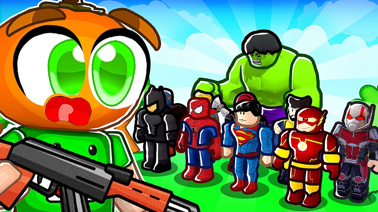 9,999,999 Süper Kahraman Klonlayıp Ordu Kurdum! 🦸 | Roblox