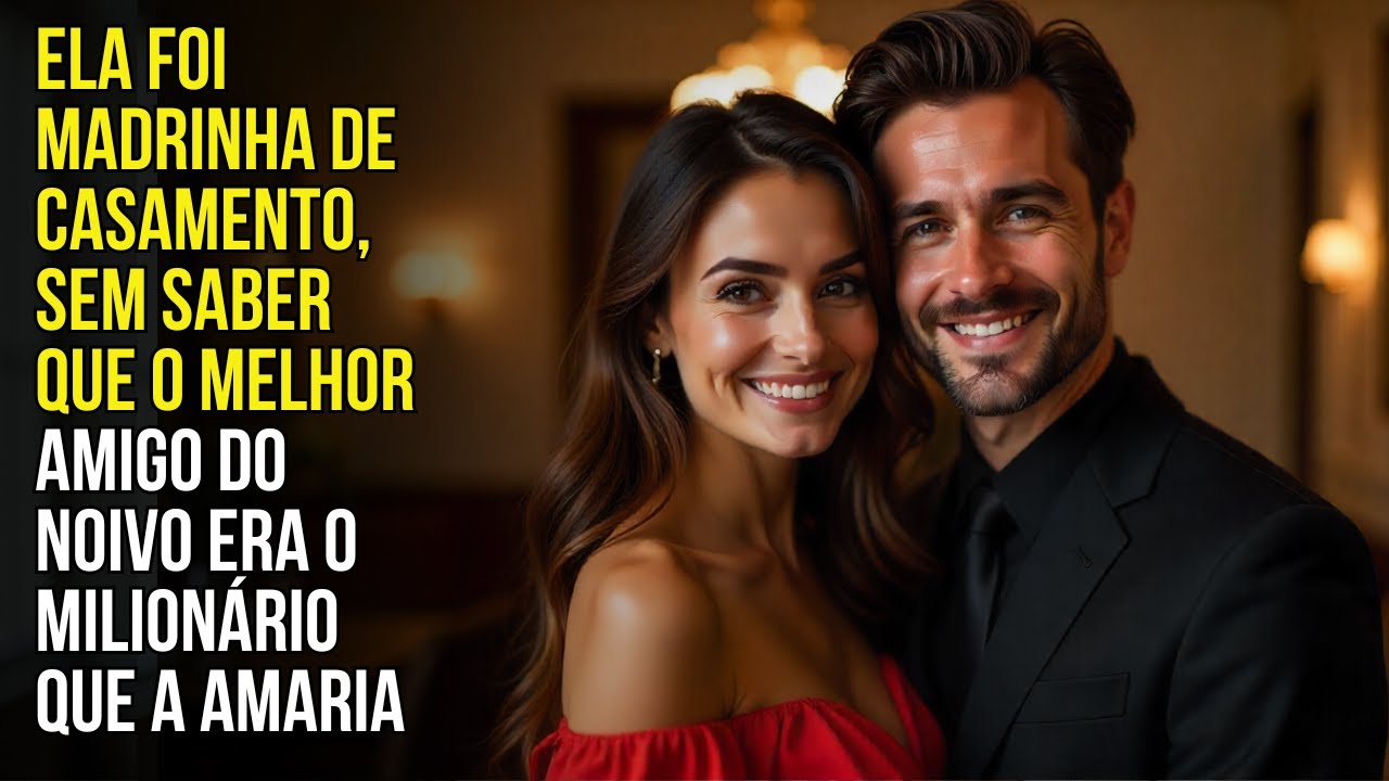 Ela foi madrinha de casamento, sem saber que o melhor amigo do noivo era o milion&aacute;rio que a amaria
