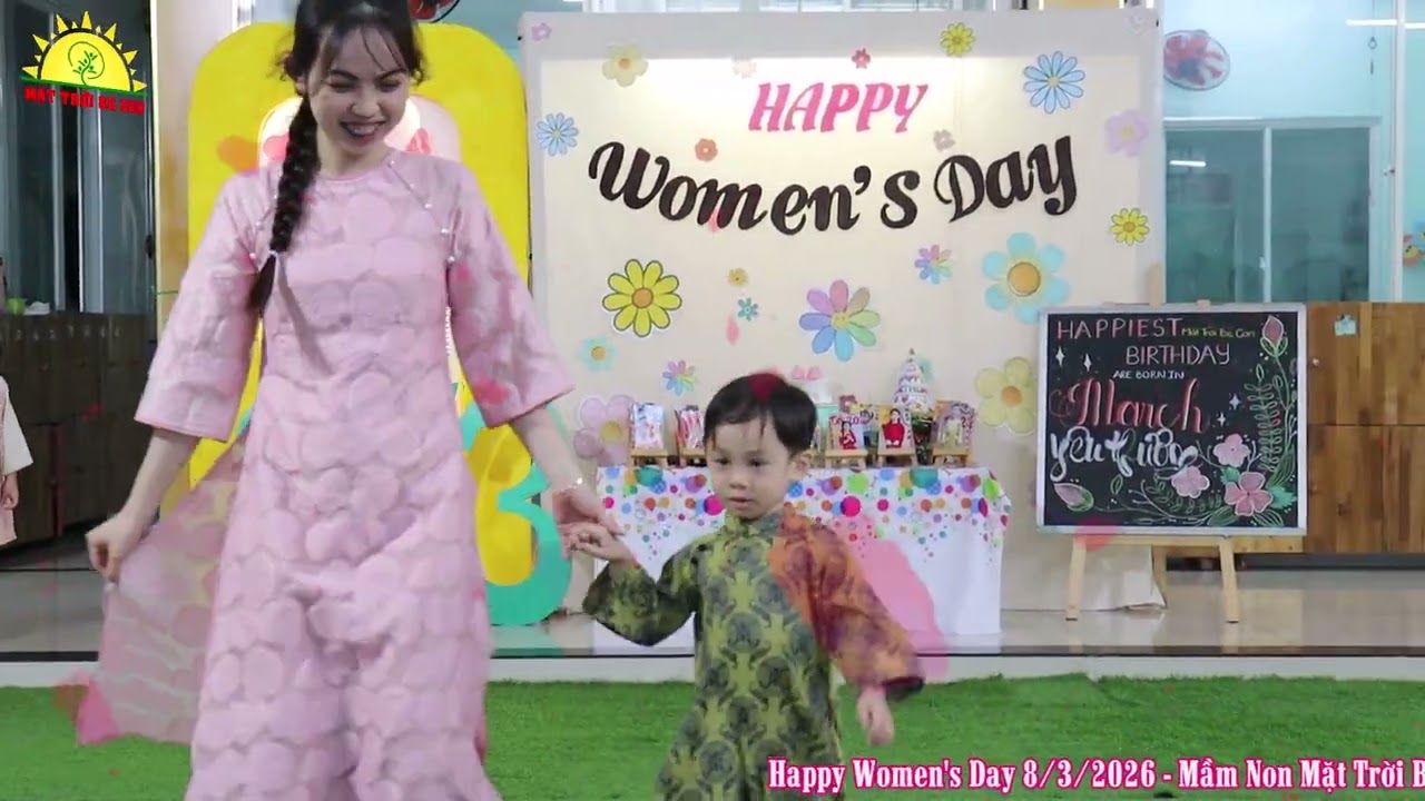 Thời Trang Khối lớp Chồi | Mầm Non Mặt Trời Bé Con | Happy Women's Day 8/3/2026
