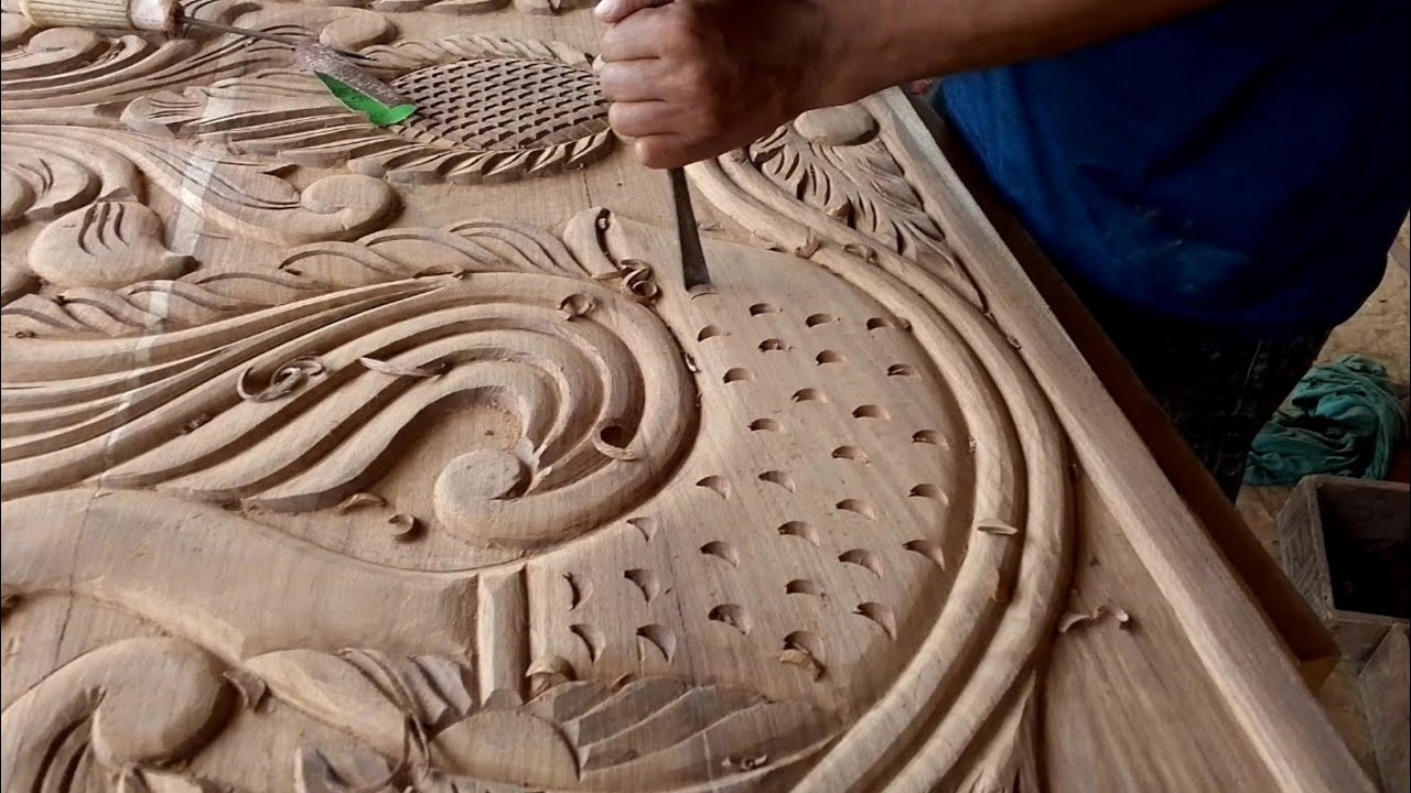 Bed Palang Ka Design Royal Design Wood Carving New 2024 Model