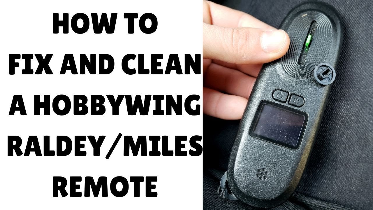 Fixing a Raldey/ miles Rampage remote