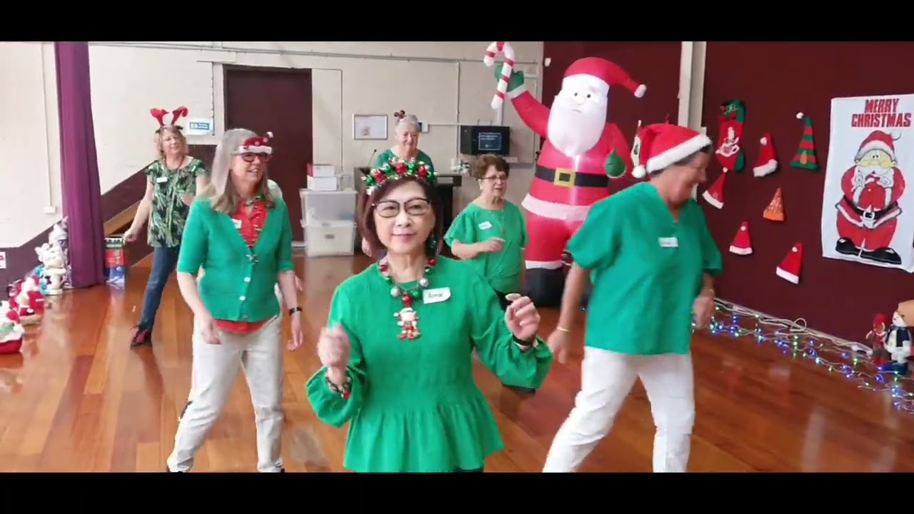 Ramblin'Rose Line Dance Christmas Morning Tea (Last class for 2024)