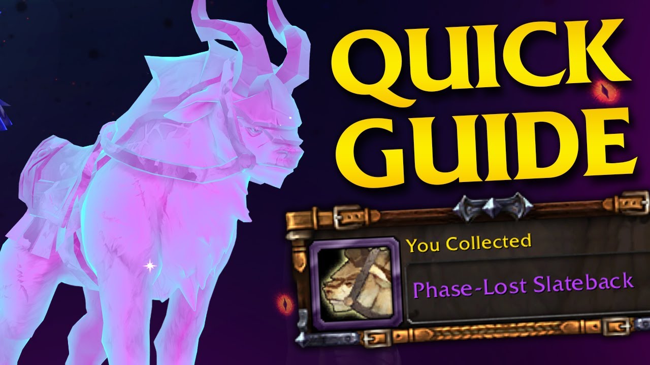 Phase Lost Slateback Mount Guide in Patch 11.2
