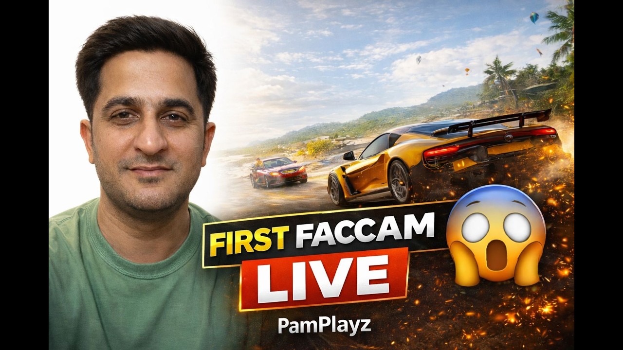 “First Facecam Stream  | Forza Horizon 5 Live”