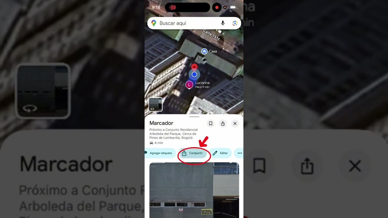 Compartir ubicación con celular - Google Maps